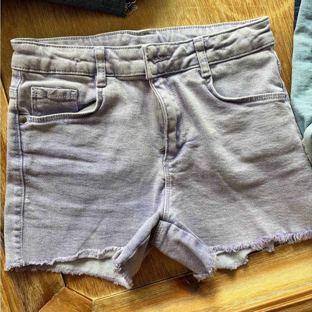 Girls’ Denim Shorts Back to School 3 Piece Sets Size 10-12